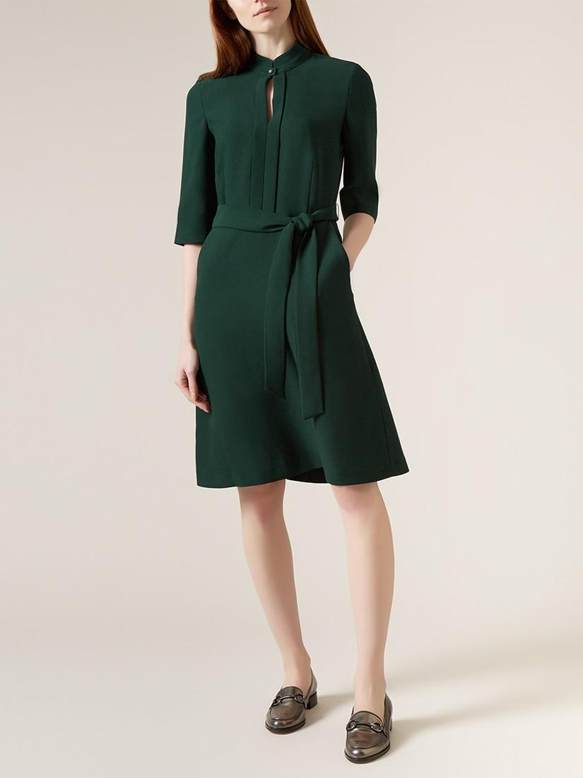 Hobbs lois dress clearance green